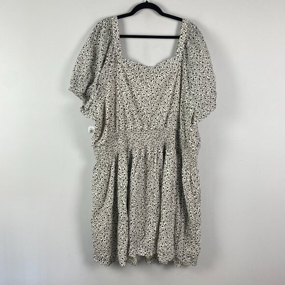 Old Navy Monochrome Floral Mini Dress - Picture 7 of 11